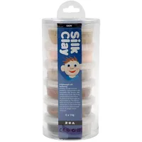 Creativ Company Silk Clay Modelliermasse 6 x 14 g Hautfarben