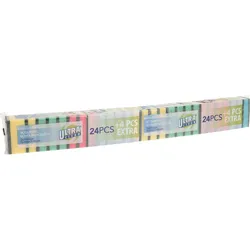 WellHome - Sortiment mit 28 Topfreinigern in 4 verschiedenen Farben, 8x5x2,3cm