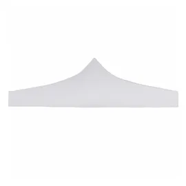 vidaXL Partyzeltdach 3x3 m Weiß
