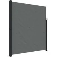 vidaXL Seitenmarkise Ausziehbar 220 x 500 cm Anthrazit