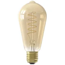 Calex E27, ST64 3,8W LED-Filament Flex 821 gold dim