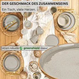 sänger Rio Perlgrau | 6 teilig, Steingut | Gr.: onesize