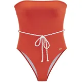 Copenhagen Studios Badeanzug Damen Blutorange 38 Cup C/D