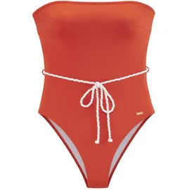 Copenhagen Studios Badeanzug Damen Blutorange 38 Cup C/D