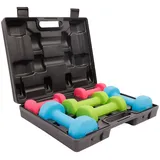 Gorilla Sports Kurzhanteln Set 12 kg Neopren mehrfarbig