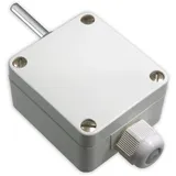 iOVEO 206AF02202 - Aussentemperatur-Messumformer mit Sensor PT1000, Aussenfühler Aktiv, 0-10V o. 4-20mA, Sensor im ext. Schutzrohr