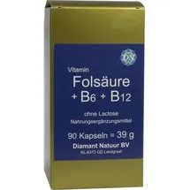FBK-Pharma GmbH Folsäure+b6+b12 ohne Lactose Kapseln