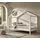 Vipack Hausbett 90 x 200 cm Buche massiv weiß lackiert