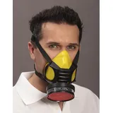Ekastu Safety Ekastu Halbmaske Polimask Gamma Silikone o.Filter DIN EN140 f. Brillenträger