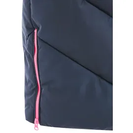 Zwillingsherz Steppweste ""Strandglück"", Damen, Gr. XL, blau (marine), Steppware, Obermaterial: 100% Polyester, normal knielang, ohne Ausschnitt, Westen Steppweste, Doppel-Zipper, Kontrastdetails, Eingrifftaschen, modisch, knielang