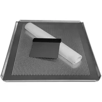 LEHRMANN 3-teiliges Backset - Lochblech 45,5 x 37,5 cm,