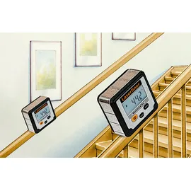 LASERLINER Digitale Wasserwaage MasterLevel Box Schwarz/Grau 0,06 m