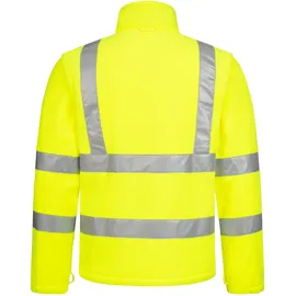AS Arbeitsschutz Nitras Motion TEX VIZ, Warn-Fleecejacke XS | orange