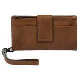 X-ZONE Geldbörse Damen Portemonnaie bro brown