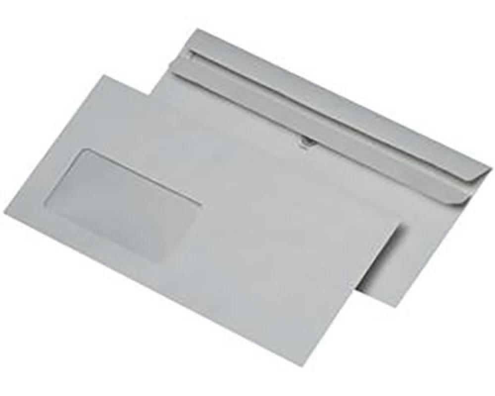 Briefumschläge DIN Lang, mit Fenster, selbstklebend, Umweltschutzpapier, 1000 St