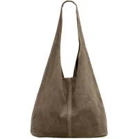 CASPAR No.767 Shopper Wildleder Gelb/Black