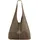 CASPAR No.767 Shopper Wildleder Gelb/Black