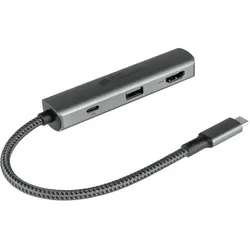 Good Connections HUB-C002A, USB Typ-C, HDMI, USB 3.0, USB Typ-C, 5000 Mbit/s, 30