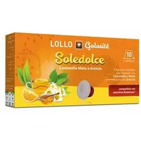 Lollo Golositè Getränkekapseln Soledolce, kompatibel mit Nespresso, 10 Kapseln