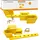 Preiswert & Gut Containerschloss 2er Set verstellbar 23–42 cm aus gehärtetem Stahl