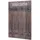 Mendler Garderobenpaneel HWC-C89 Welcome 91 x 60 cm Braun