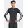 adidas Herren Shirt TECHFIT Compression Training 3-Streifen, Größe XL in Grau BLACK