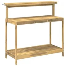 vidaXL Umtopfbank 111,5 x 48,5 x 107 cm Pflanztisch