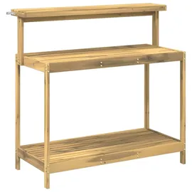 vidaXL Umtopfbank 111,5 x 48,5 x 107 cm Pflanztisch