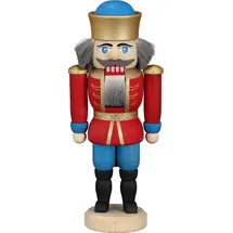 seiffener volkskunst eg schauwerkstatt Seiffener Volkskunst Nussknacker König rot 12 cm Erzgebirgskunst Nußknacker