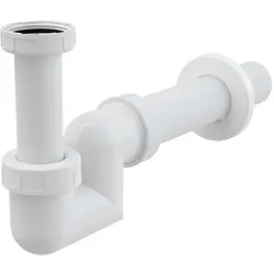Alcadrain Siphon für  Waschbecken und Bidets DN40 Kunststoff