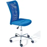 VCM Bonan Bürostuhl Holz Blau