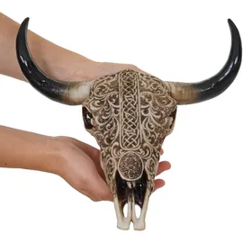 MCW Deko Schädel Longhorn