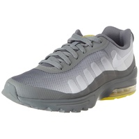 Nike Herren Air Max Invigor Running Shoes, Smoke Grey/White-Opti Yellow, 44 EU