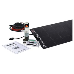 Solar-Komplettanlage Set MT Flat light, 1380 mm, 300 W, 540 mm, 2x