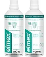 elmex® sensitive professional solution dentaire Bain De Bouche 2x400 ml