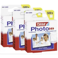 Tesa Photo Klebepads im 3er Pack - Beidseitig klebend