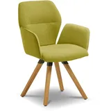 Stuhl Merlot Stoff Grün