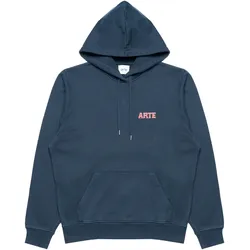 Arte Antwerp Rounded parts print hoodie - Blau - M