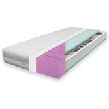 Beco BeCoBeCo Onyx Matratze Höhe 21 cm ergonomischer Schlaf wie im Luxus-Hotel wahlweise als Federkern oder Kaltschaum Oeko-TEX® & CertiPUR Zertifiziert140 x 200 cm