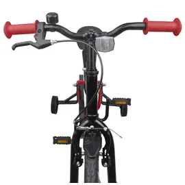 vidaXL Kinderfahrrad 16 Zoll blau/schwarz/rot