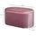 Homcom Sitzbank mit Stauraum Truhenbank Samt Rosa 81 x 40 x 41 cm