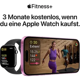 Apple Watch SE 2024 GPS 44 mm Aluminiumgehäuse Polarstern, Sport Loop Seegrün