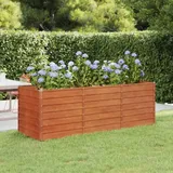 vidaXL Hochbeet Rostig 240 x 80 x 77 cm Cortenstahl