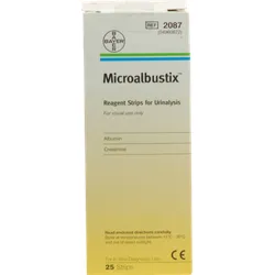 Microalbustix Harnteststreifen visuell auswertb. 25 St