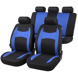 CarComfort Sitzbezug »Fairmont«, Polyester - blau | schwarz
