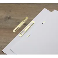 MOOG & LANGENSCHEIDT Heftstreifen messing 100 St.