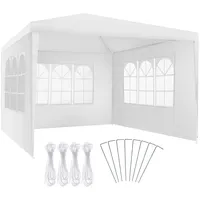Tectake tectake® Pavillon, 3 x 3 m, im Stecksystem,