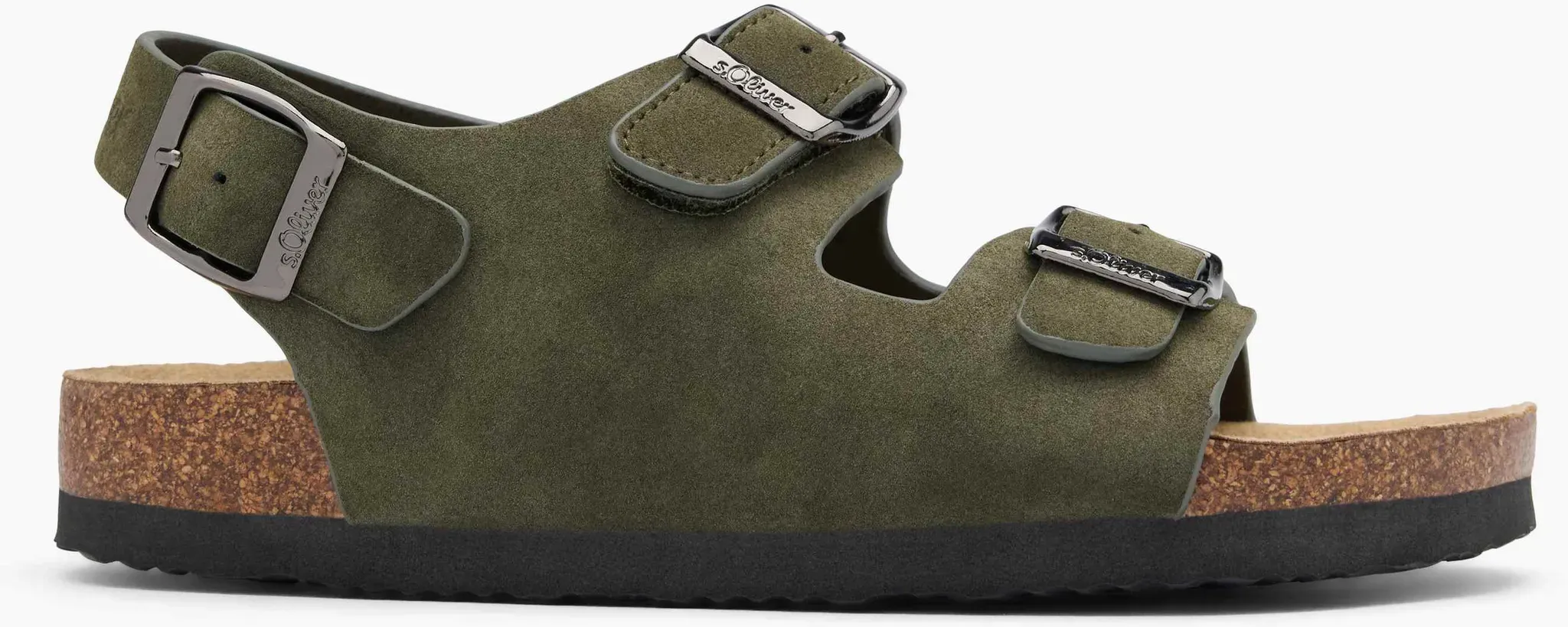 S.Oliver  Sandale Khaki, Kinder, Größe: 36 - S.Oliver  Sandale Khaki, Kinder, Größe: 36 - man - Khaki