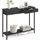 VASAGLE LNT015B07 Konsolentisch 100x30x75 anthrazitgrau-tintenschwarz