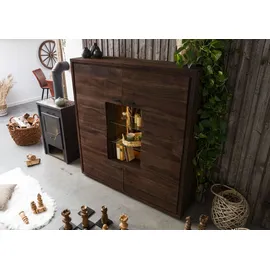 Wolf Möbel Highboard 145 x 40 x 153 cm Braun